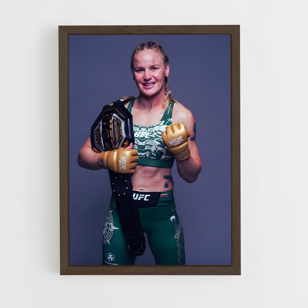 Poster Championne de la Lumière – affiche MMA (vue 5)
